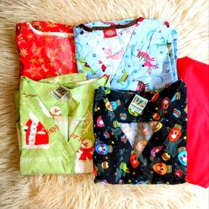 Bundled of scrub tops & red pants #2